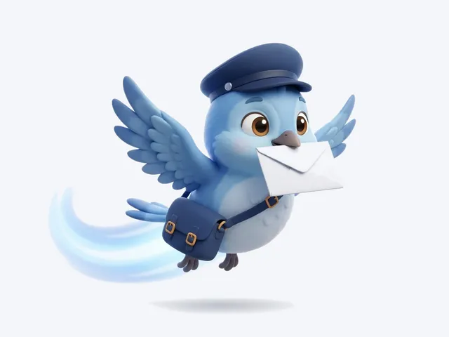 The bird delivering the follow-up